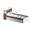 Kialla Kids Trundle Bed with Storage Headboard Kialla Kids Trundle Bed with Storage Headboard